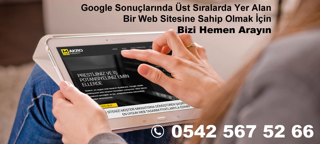 google üst sıra web tasarım