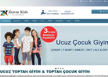 toptan giyim web tasarım